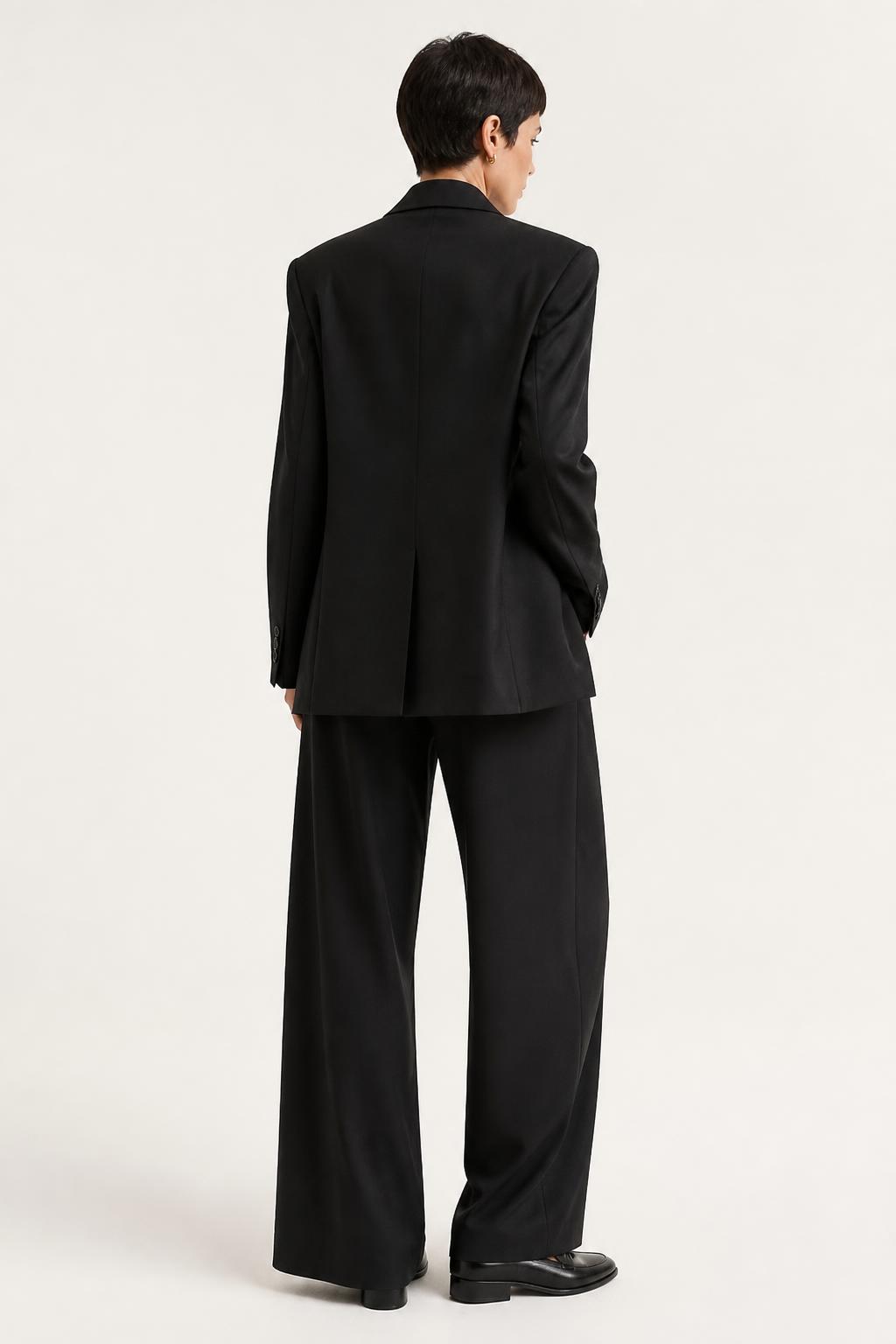 Back view of the UNSTRCT women's suit